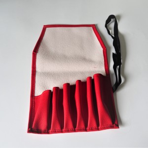 Bag for tools, red, leatherette, Jawa, CZ