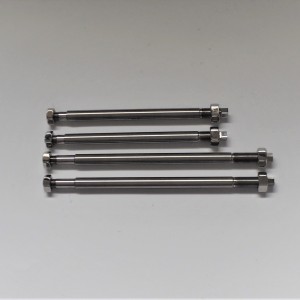 Axises of front fork, 4 pc, stainless steel, polished, Jawa 350 SV