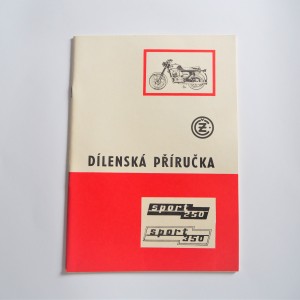 Dílenská příručka, ČZ 471, 472, originál - Český jazyk, formát A4, 60 stran
