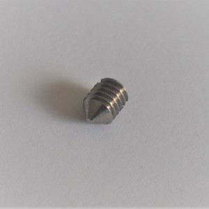 Screw to mounting of twist gas grip 6x8 mm, stainless steel, Jawa, CZ