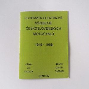 Diagramme elektrischer Geräte, Jawa, CZ 1946-1968 - S.TSCHECHISCH A5-Format, 36 Seiten
