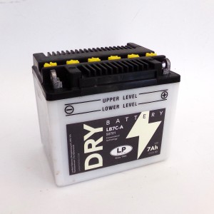 Motorcycle battery 12V-7Ah, LB7C-A, 130x90x114 mm