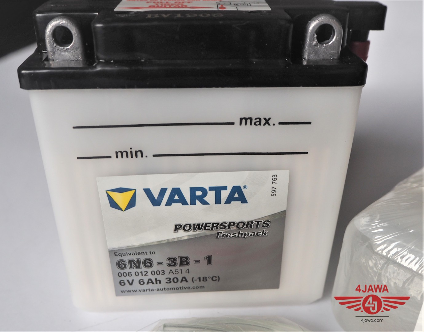 Motorcycle battery VARTA 6V-6Ah, 10x11,2x5,8 cm | | Spare parts for motorcycles and CZ 1929-2023, VELOREX, PAV | New and used motorcycles JAWA JAWA and VELOREX dealer