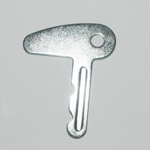 Schlüssel für Zündschloss mit Ampermeter, metallisch, Jawa, CZ