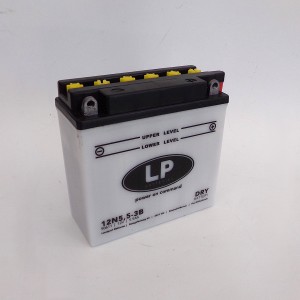 Motorcycle battery 12V 5.5Ah 12N5,5-3B, 138x61x131 mm