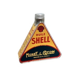 SHELL - Monet Goyon oil can