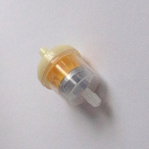 Fuel filter with a paper insert and magnet, round, Jawa, CZ