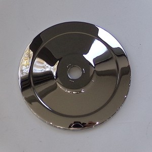 Rear sprocket carrier cover 173 mm, chrome, original, CZ 476-472