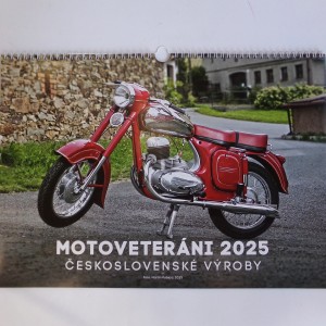 Kalendarz 2025 - motocykle